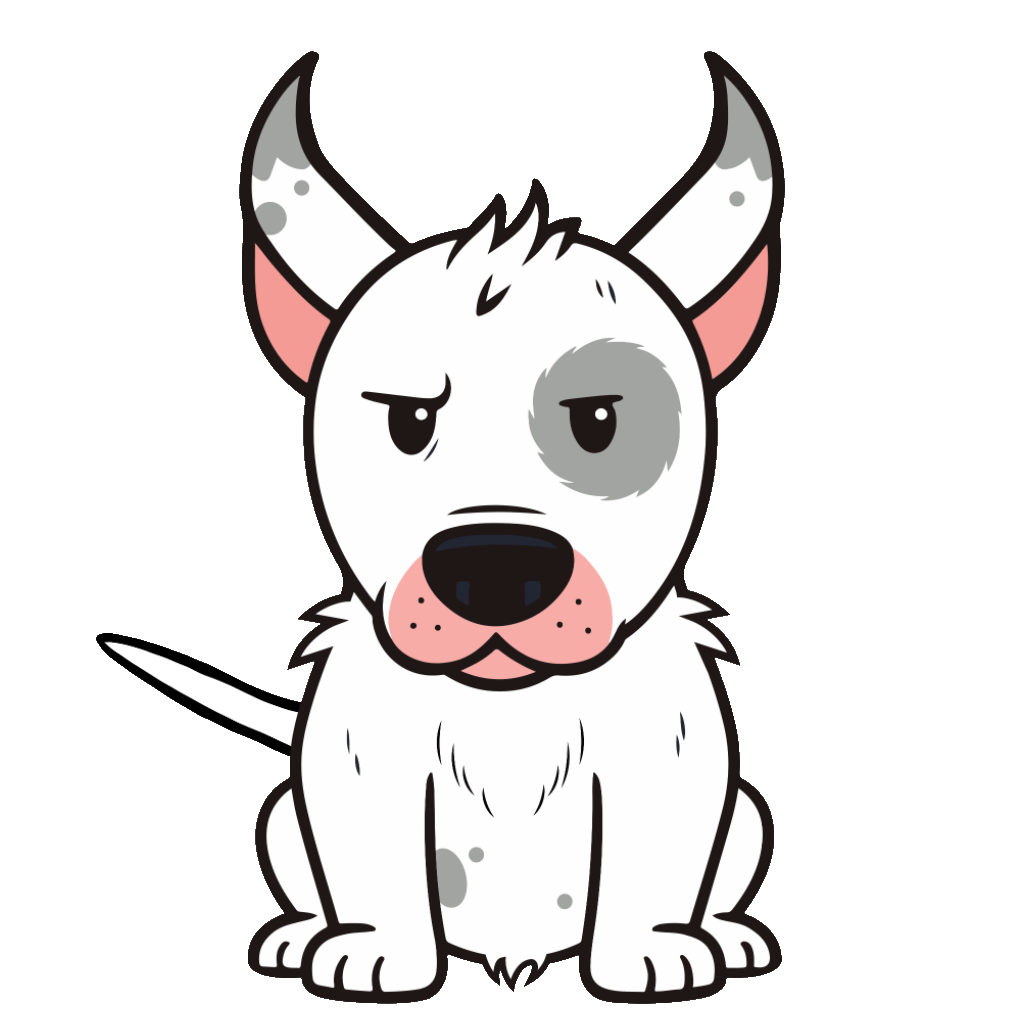 Charlie Bull Wagging Tail